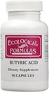 Ecological Formulas Calcium Magnesium Butyrate (Btyric Acid), Supports Gut Health. 1-Pack, Cream, 90 Capsules...