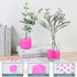300pc Glow in The Dark Garden Rocks Luminous Pebble Glowing Rocks Outdoor Decor Luminous Stone for Garden Patio Aquarium Walkway Driveway(Pink)...