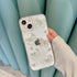 Ownest Compatible with iPhone 13 Case with Clear Cute 3D Bowknots and Pearl Aesthetic Patterns for Women Teen Girls, Glitter Sparkle Back and Full...