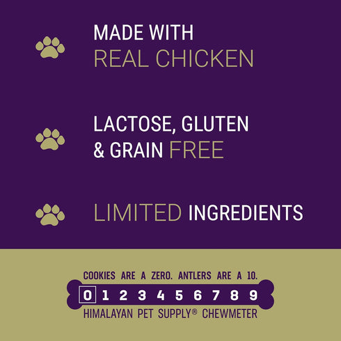 Himalayan Pet Supply Cubits with Chicken | Natural Training Treat | No Crumbs - No Sticky Mess | Gluten - Lactose - Soy - Grain Free | 3.5 oz per ...