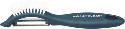 Rachael Ray Tools and Gadgets Nylon veg-a-peel Fruit/Vegetable Brush and Peeler, Marine Blue Large...