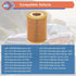 2Pcs Oil Filter Compatible With Mercedes-Benz Freightliner Jeep Dodge Vehicle E350 GL350 ML350 R320 R350 S350 Sprinter 2500 3500 Grand Cherokee 20...