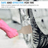 Nanoskin 8.5 Inch Heavy-Duty Tire Cleaning Brush - Ergonomic Steel Wire Scrub for Whitewall & Sidewall | Professional Auto Detailing Tool, Enhance...
