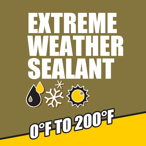 Titebond 44011 WeatherMaster Sealant Cartridge, 10.1 oz, Translucent...