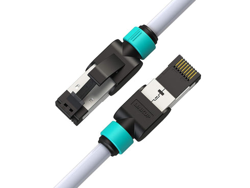 LINKUP - [Tested with Versiv CableAnalyzer Cat7 Ethernet Cable -20 FT (1 Pack) 10G Double Shielded RJ45 S/FTP | Network Internet LAN Switch Router...