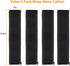 Bestfy Cord Organizer System Cable Management Sleeve, 19.5 inch, Wire Cover with Zipper, Cable Wrap, Cord Sleeves for TV, Computer, Office, Home E...