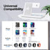 3 in 1 Fast Charging Station, Folding Travel Wireless Charger Stand for iPhone 15,14,13,12,11/Pro/Max/Plus,X,XR,XS/Max,SE,8/Plus,Apple Watch 1-8,A...