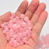NCB 200PCS 8mm Natura Pink Rose Quartz Gemstone Round Spacer Loose Beads for Jewelry Making with Crystal Stretch Cord (Rose Quartz, 8mm 200Beads)...