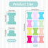 240 Pcs Sticky Index Tabs, 20 Sheets in 12 Colors Writable and Repositionable File Tabs Flags, Page Markers Labels, Index Classification Label for...