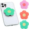 Weewooday 3 Pieces Phone Grip Holder Daisy Flower Expandable Collapsible Phone Holder Self Adhesive Cute 2D Grip Stand Holders for Smartphone Cell...