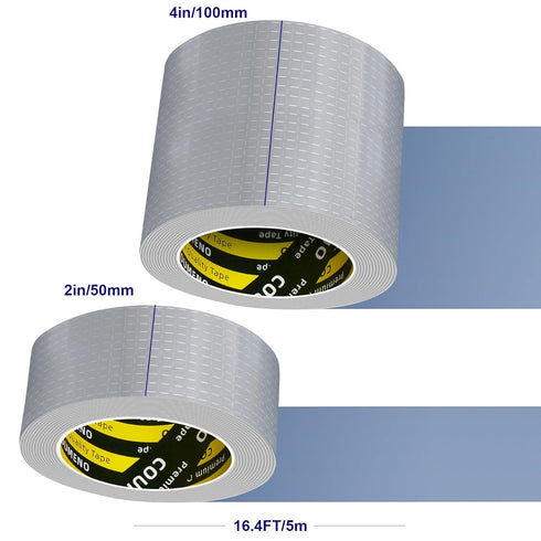 Butyl Tape 2inchX16.4FT Leak Repair Tape for Sealing Cracks and Joints...