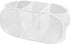 Smart Design Deluxe Mesh Pop Up 3 Compartment Laundry Sorter Hamper Basket - VentilAir Fabric Collapsible Design - for Clothes & Laundry - Home Or...