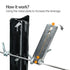 Fence Wire Twister for T Post Clips, Barb Wire Twisting Tool for Fencing wire, Stainless Steel (5 Pack)...
