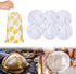 100Pcs Reusable Bowl Covers for Bread Proofing, Plastic Bowl Covers for Bread Rising, Elastic Plastic Wrap for Storage Containers Sourdough Bread ...