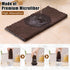 12 Pack Kitchen Cloths Dish Towels (10" x 10", Dark Grey & Brown), Super Soft and Absorbent Dish Cloths, Coral Velvet Microfiber Cleaning Cloth, N...