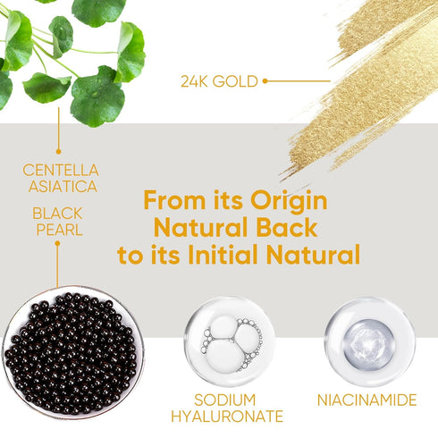 24k Gold Eye Treatment Maks 60PCS Under Eye Patch Cooling Under Eye Pads for Brightening Repairing and Refreshing Your Skin Under Eye Mask, Beauty...
