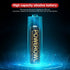 POWEROWL High-Capacity Alkaline AA AAA Batteries Combo, Long Lasting, 10-Year Shelf Life - Pack of 16...