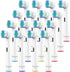 Toothbrush Heads for Oral B, 16 Pack Professional Electric Toothbrush Replacement Heads Medium Soft DuPont Bristles Replacement Toothbrush Heads P...