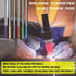 TIG Welding Tungsten Electrodes 2% Thoriated Welding Rods 3/32” x 7” 10-Pack Red...