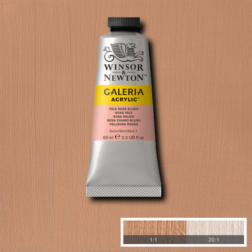 Winsor & Newton Galeria Acrylic Color, 60ml (2-oz) Tube, Pale Rose Blush...