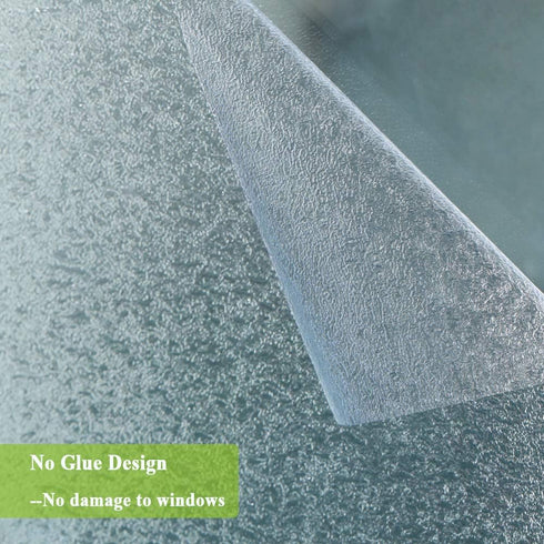 Privacy Window Film,Decorative Glass Door Film,Static Cling Window Tint,No Glue Removable Anti UV for Home and Office Decoration,17.5 inches by 78...