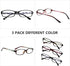 Eyekepper 4 Pairs Reading Glasses for Women Reading Striped Pattern Stylish Reading Eyeglasses...