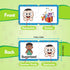 Feelings & Emotions Puzzle Cards,Feelings Chart Toys for Kids,Social Emotional Learning Activities,Speech Therapy Games,ADHD,Autism Learning Mater...