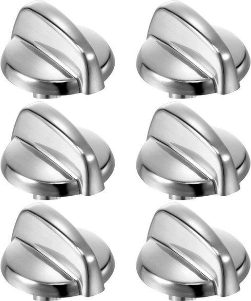 WB03T10325 Knobs Burner Control Knobs Compatible with General Electric GE Range Cooktop Knob 2691864 PS3510510 (6 Packs)