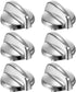 WB03T10325 Knobs Burner Control Knobs Compatible with General Electric GE Range Cooktop Knob 2691864 PS3510510 (6 Packs)