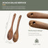 Muso Wood Acacia Salad Servers,10-inch,set of 2 (Acacia salad servers)...