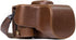 MegaGear Nikon D3400 Ever Ready Leather Camera Case and Strap, with Battery Access - Dark Brown - MG857...