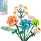 Flower Bouquet Building Kit Set, 680 PCS Artificial Plant Flowers Building Blocks, Creative Botanical Collection Project for DIY Decoration Home, ...