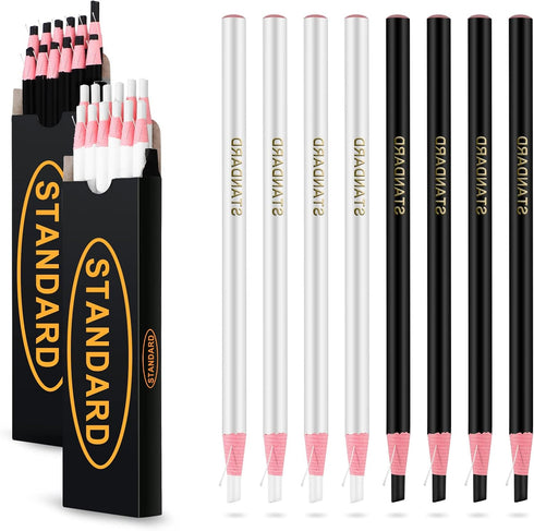 24 Pcs Peel off China Marker Pencils Grease Pencils Wax Pencils Drawing Marking Crayon Pencil for Wood, Garments, Metal, Paper, Fabrics, Leather, ...