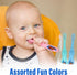 Baby Toothbrush- Soft Bristles – Set of 3 Toddler Toothbrush for Boys and Girls –Cute Colors and Designs Great Gift for Baby's and Toddlers...