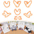 Puocaon Farm Polymer Clay Cutters - 8 Pcs Chicken Clay Cutters for Polymer Clay Jewelry, Goose Polymer Clay Cutters for Jewelry Making, Special Ch...