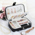 Travel Jewelry Organiser Cases, Jewelry Storage Box for Necklace, Earrings, Rings, Bracelet (Box-LBlack)...