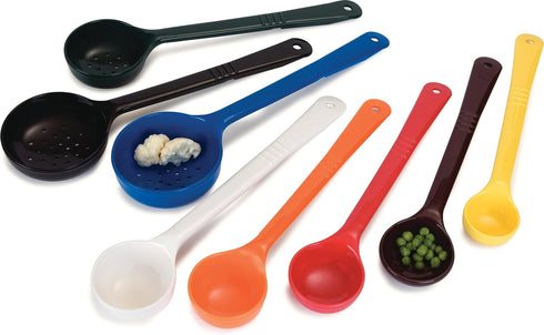 Carlisle FoodService Products Measure Miser Solid Measuring Spoon with Short Handle, 3 Ounces, White, 1 Count (Pack of 1)...