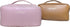Large Capacity Beauty Bag, Travel Design, Waterproof Fabric Cosmetic bag, Open Flat Beauty Bag, Durable Fixed Divider and Double-Stitched Handle (...