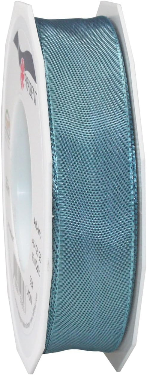Morex Ribbon French Wired Lyon Ribbon, 1-Inch by 27-Yard Spool, Williamsburg Blue (46425/25-224)...