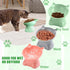 3PCS Elevated Cat Bowls, 15° Tilted Raised Cat Food Bowl Anti-Vomiting, Raised Cat Food and Water Bowl Set for Protecting Pet's Spine, Shallow Cat...