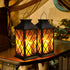 Solar Lantern Outdoor, Garden Hanging Lantern- PVC Waterproof 3 LED Flickering Flameless Candle Decorative Lights for Table,Outdoor,Party, 00-1, C...