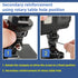 2PC Camera Tripod Mount for Gopro Adapter, 360° Adjustment 1/4-20 Screw Conversion Adapter for GoPro Hero10, Insta360 ONE X3, X2, Go 2 3, Xiaomi Y...
