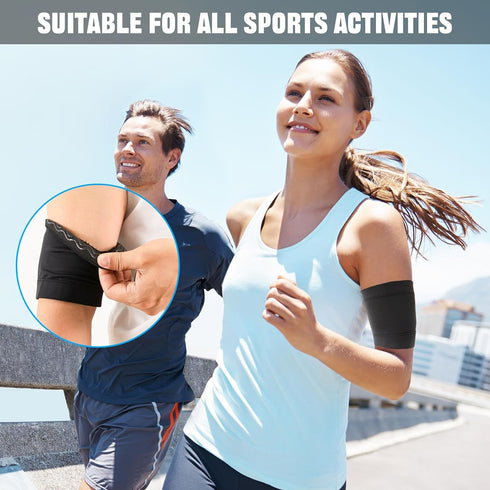 Diabetes Sensor Arm Band, Diabetes Sensor Cover Dia-Band Sensor Insulin Pod Protector Armband During Sports, Fits All CGM Devices Replace Adhesive...