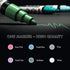 Marabu YONO Pastel Paint Markers - 6 Acrylic Paint Markers for Metal, Stone, Wood, Canvas, Glass, Ceramic, Plastic, Leather - Paint Pens for Rocks...
