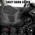 Gear Shift Knob Cover for Kia Rio 4 K2 Sportage Ql kx5 Optima K5 NIRO 2017 2018 2019 with Black Stitches Durable | Transmission Shifter Boot Lever...