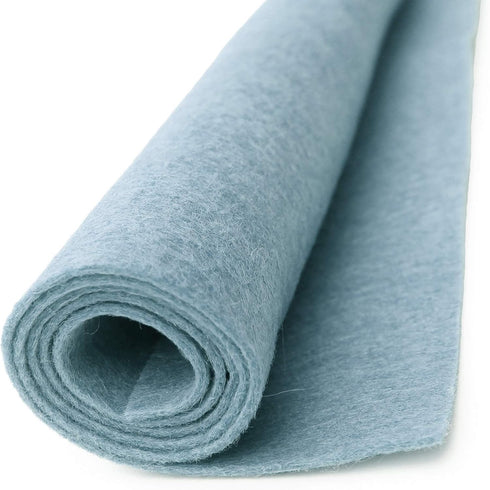 Baby Blue - Wool Felt Oversized Sheet - 20% Wool Blend - 1 12x18 inch Sheet...