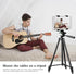 Acuvar Universal Tablet Tripod Holder Mount Adapter for iPad, Air, Air 2,iPad mini,Samsung Galaxy Tab,Microsoft Surface,Google Nexus & Many More T...