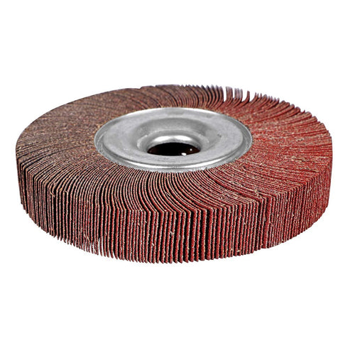 BHA Unmounted Flap Wheel for Bench Grinder, 6" x 1" x 1" (80 Grit)...
