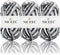 NICEEC 3 Skeins Soft Chenille Yarn Blanket Yarn for Knitting Fancy Yarn for Crochet Weaving DIY Craft Total Length 3×85m (3×93yds, 3×50g)_Black Wh...