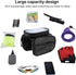 Bicycle Top Tube Bag?Comes With Rain Cover?Waterproof Bicycle Front Rack Bag?Top Tube Bicycle Bag Suitable Road Mountain Bike Outdoor Cycling Trav...